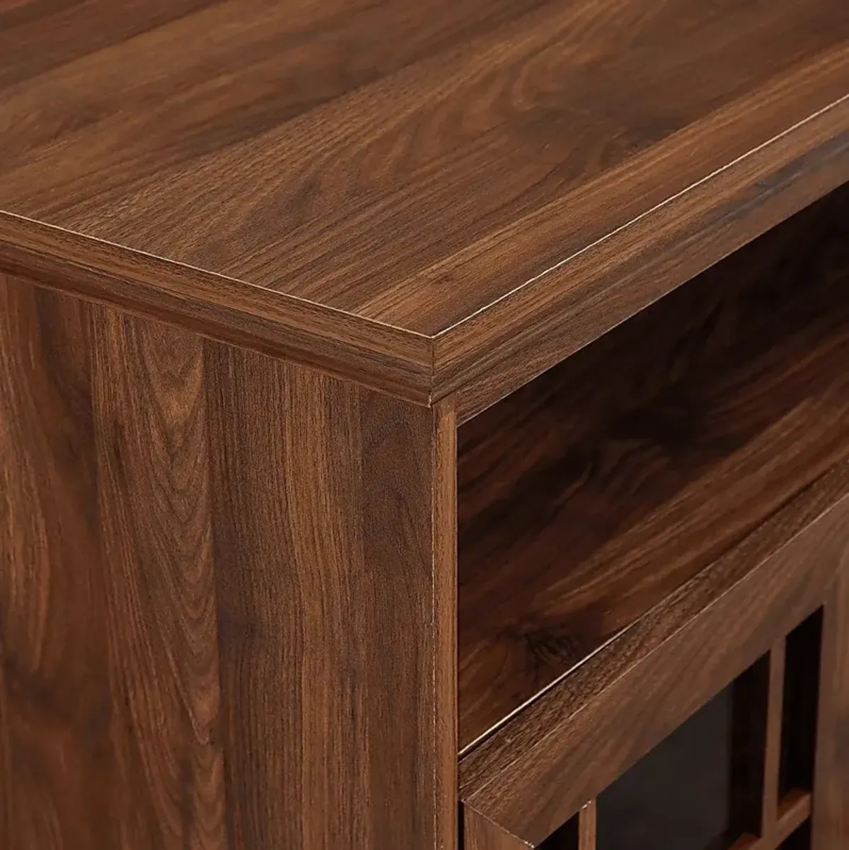 Sandwedge Walnut 58 in. Console