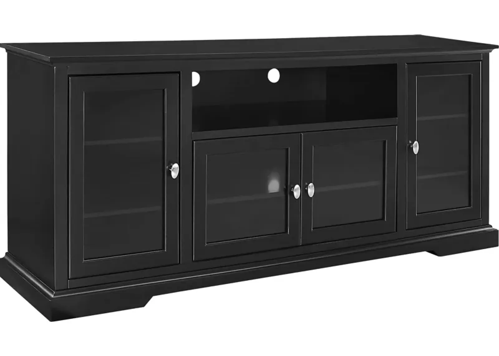 Sablewood Black 70 in. Console