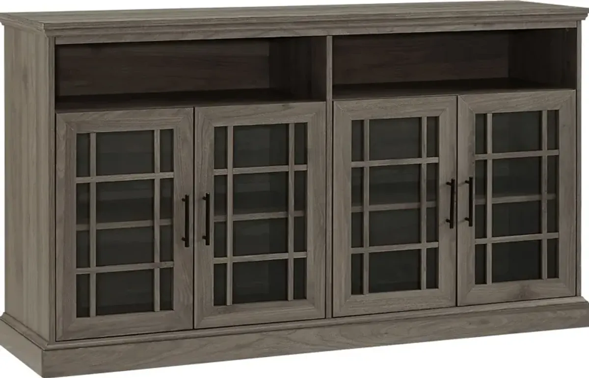 Baskerville Gray 58 in. Console