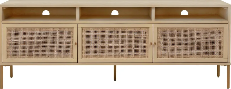 Canalers Light Brown 65 in. Console