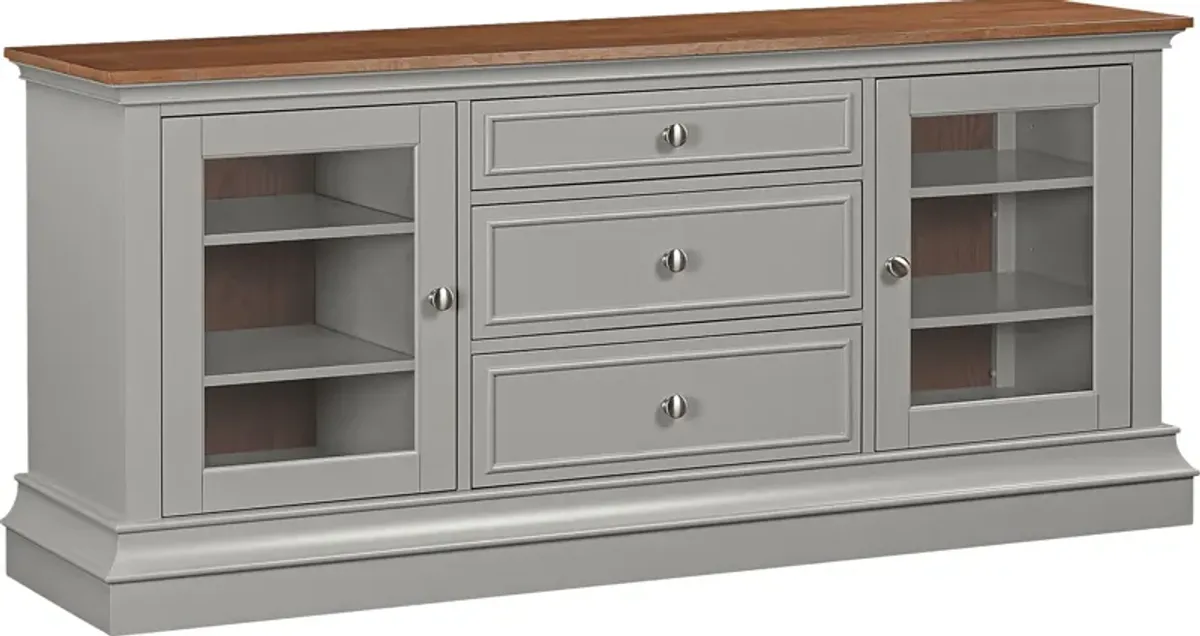 Albermarle Gray 68.5 in. Console