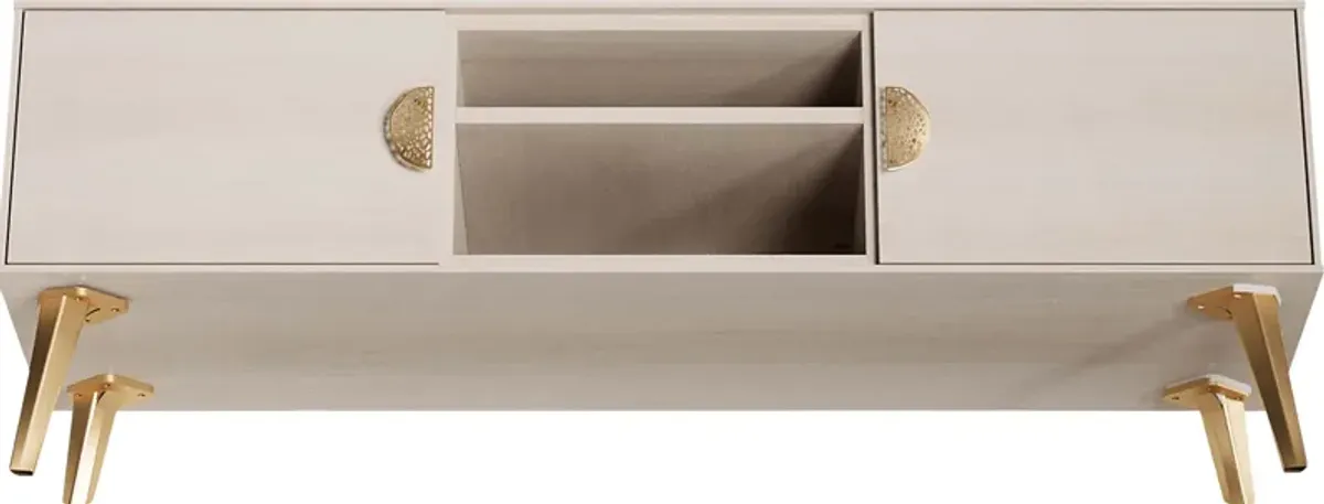 Jenville White 55.5 in. Console