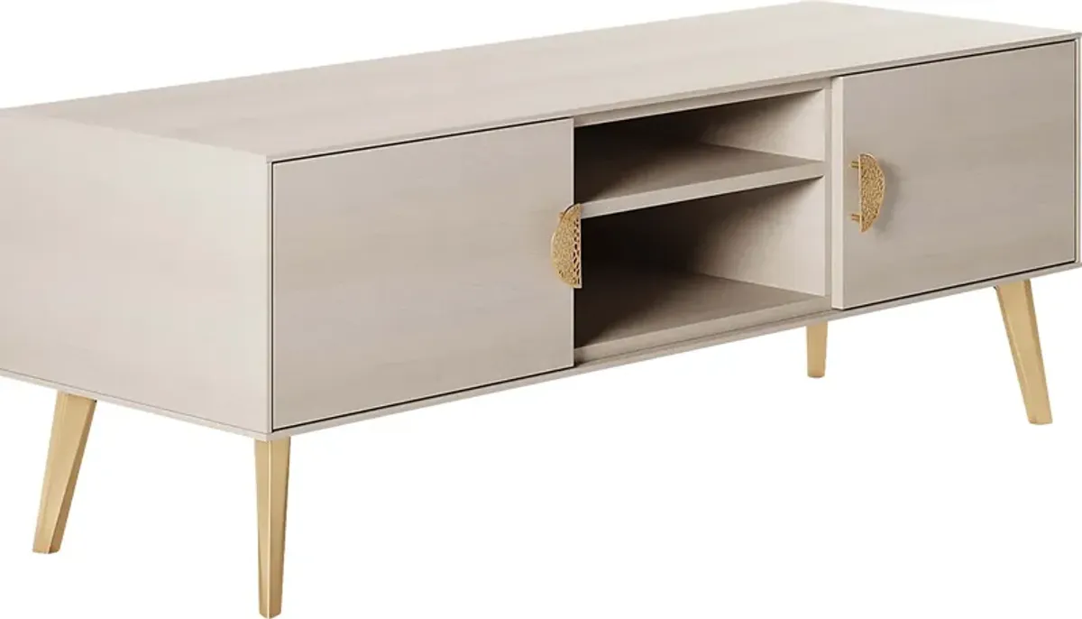 Jenville White 55.5 in. Console