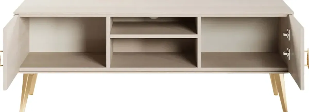 Jenville White 55.5 in. Console