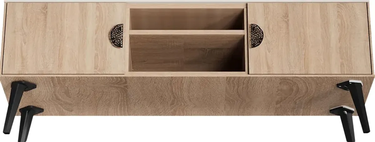 Jenville Natural 55.5 in. Console