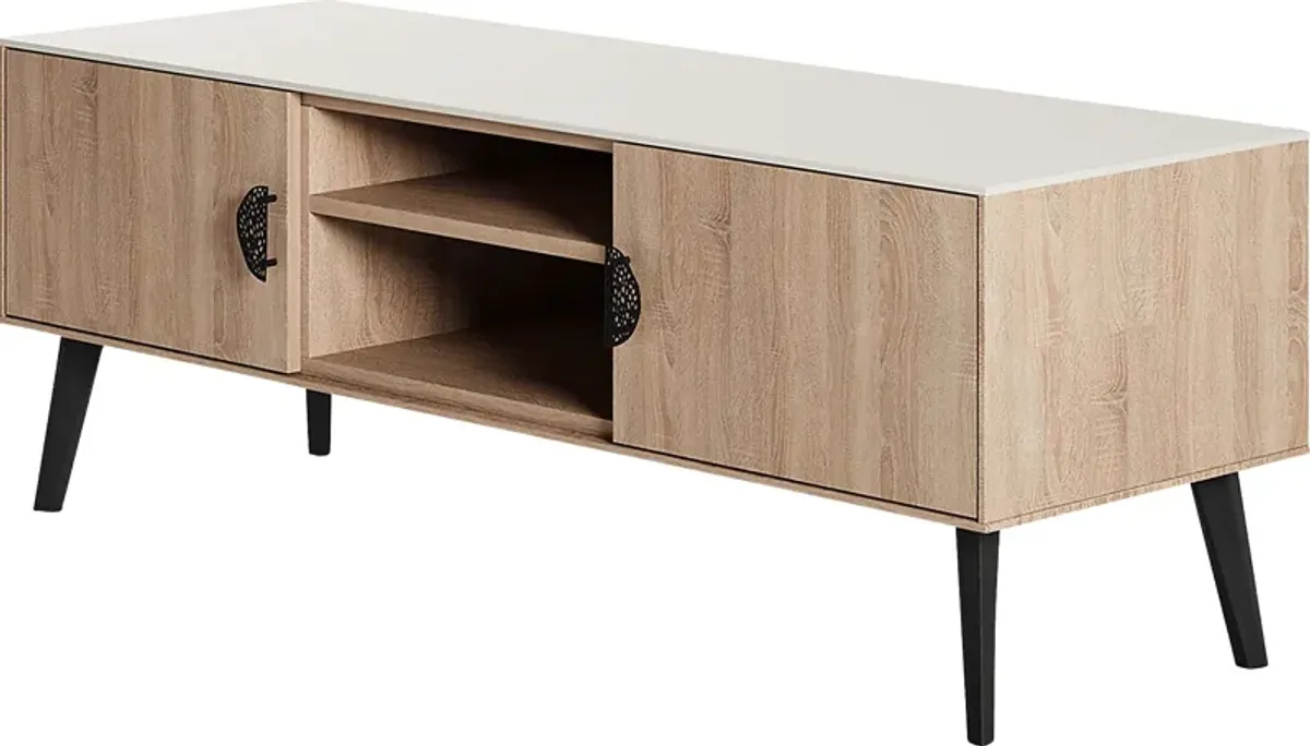 Jenville Natural 55.5 in. Console