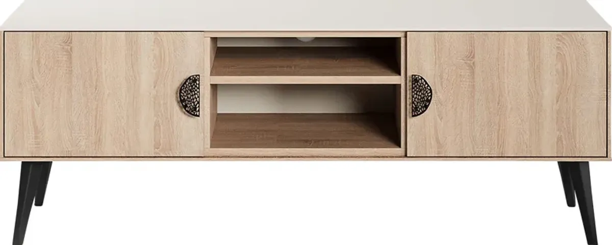 Jenville Natural 55.5 in. Console