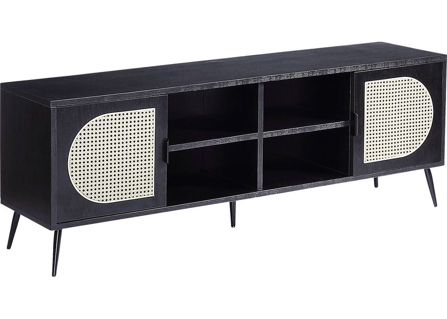 Ravensaide Black 60 in. Console