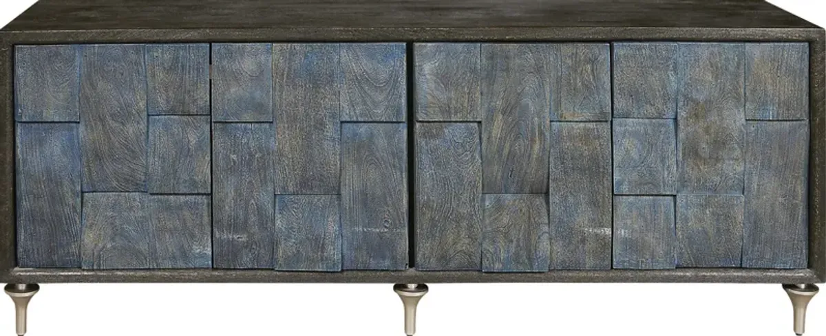 Westgarth Blue 72 in. Console