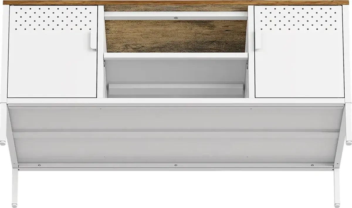 Shadoworks White 47.5 in. Console