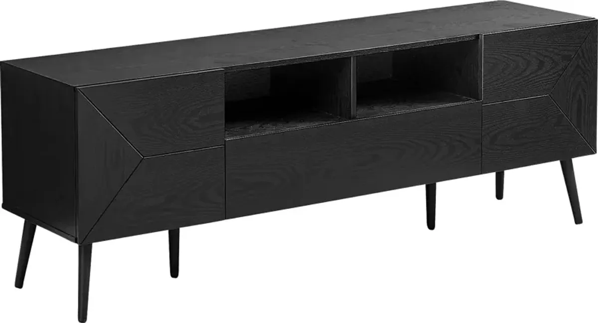 Bridgeware Black 71 in. Console