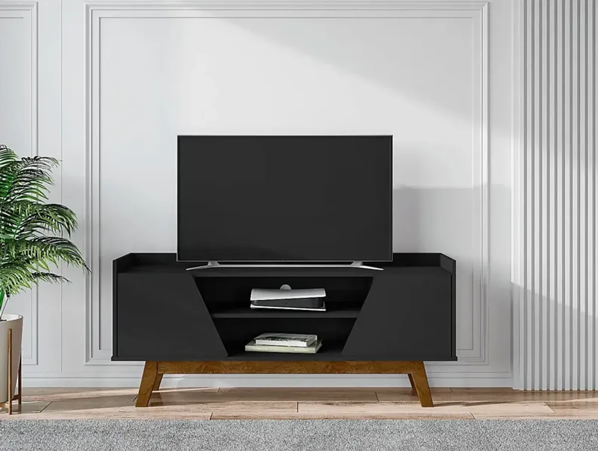 Caughey I Black 53.5 in. Console