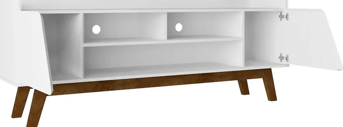 Caughey II White 63 in. Console