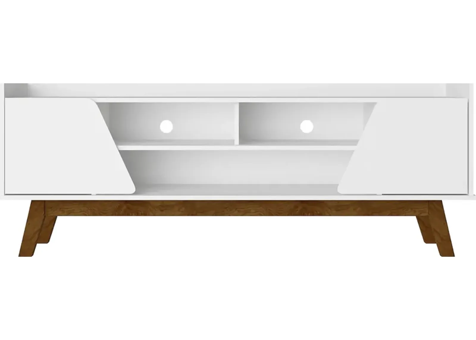 Caughey II White 63 in. Console