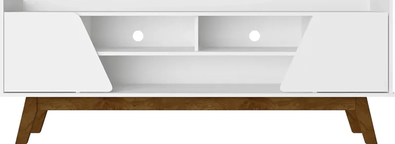 Caughey II White 63 in. Console