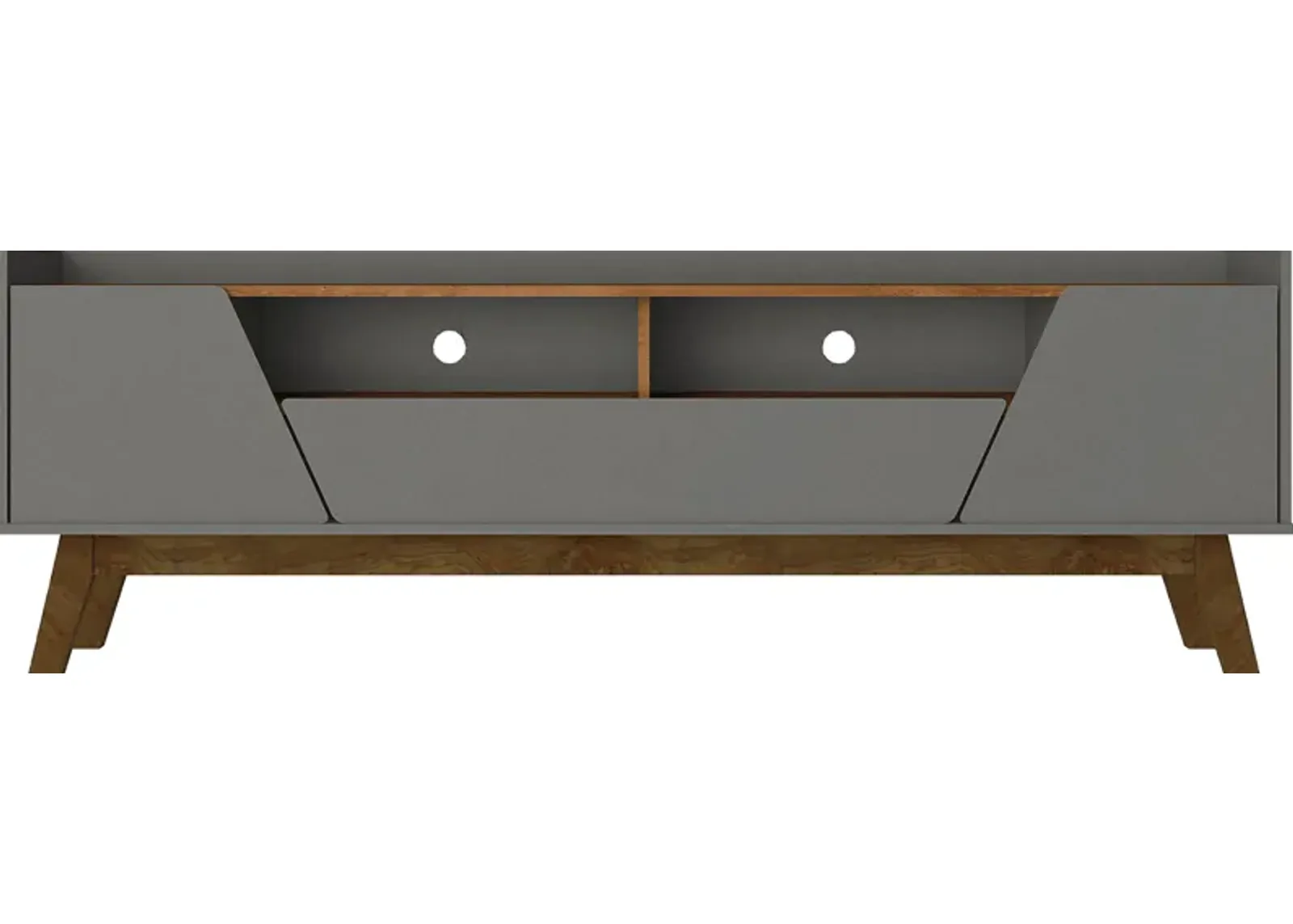 Caughey III Gray 71 in. Console