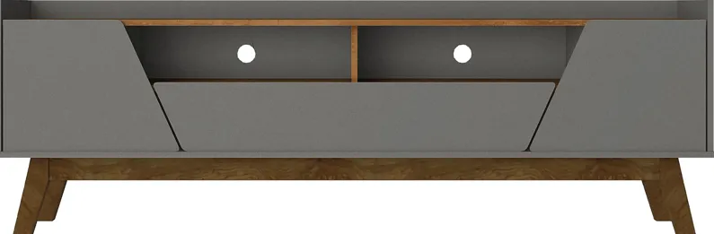 Caughey III Gray 71 in. Console