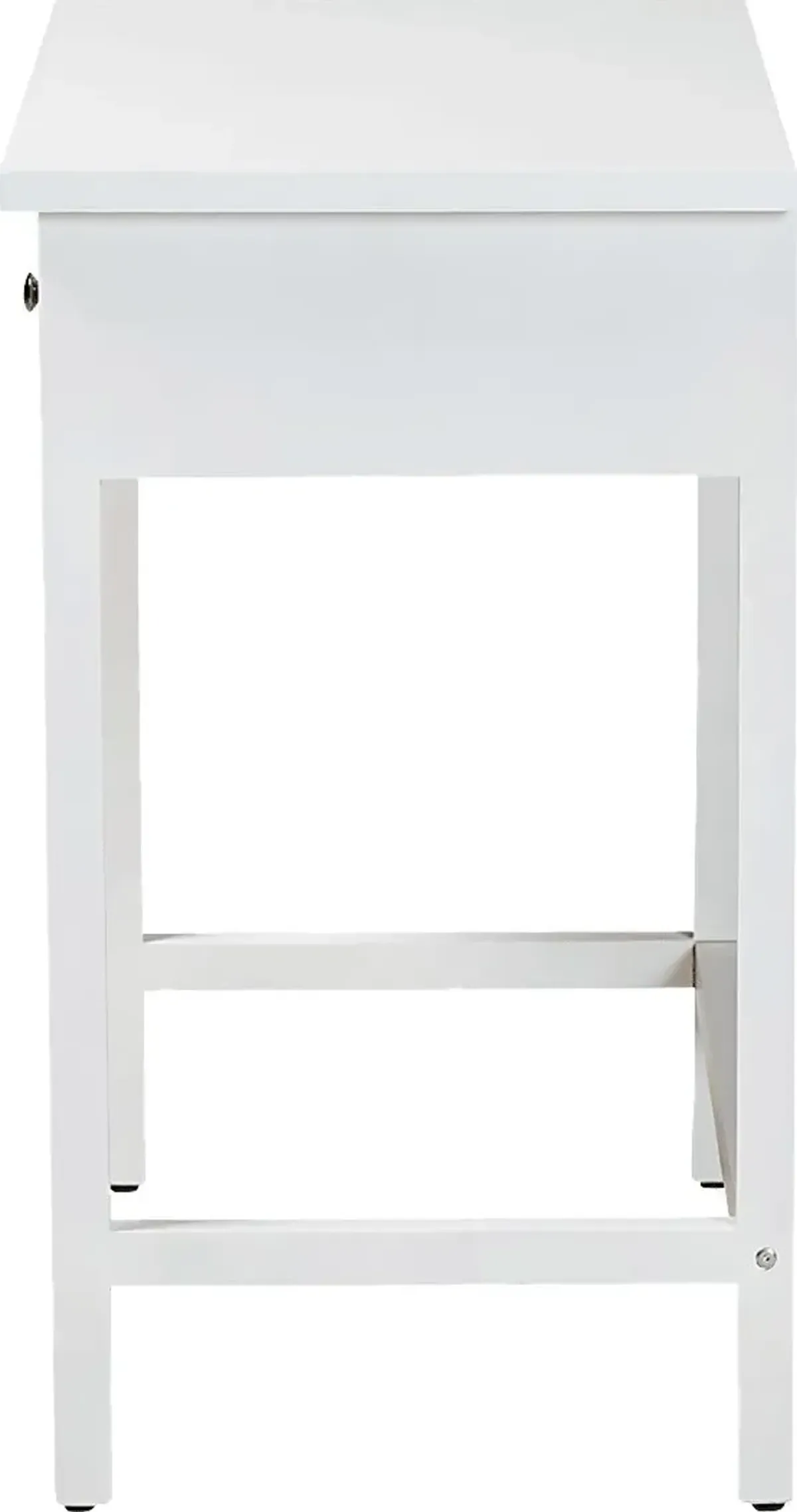 Oxenrider White Sofa Table