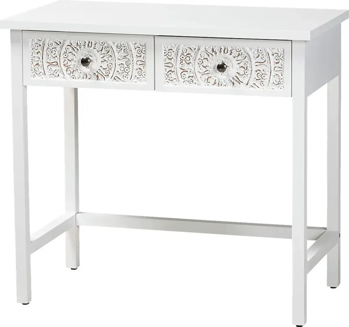 Oxenrider White Sofa Table