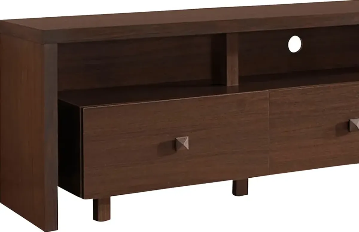 Flemris Hickory 70 in. Console