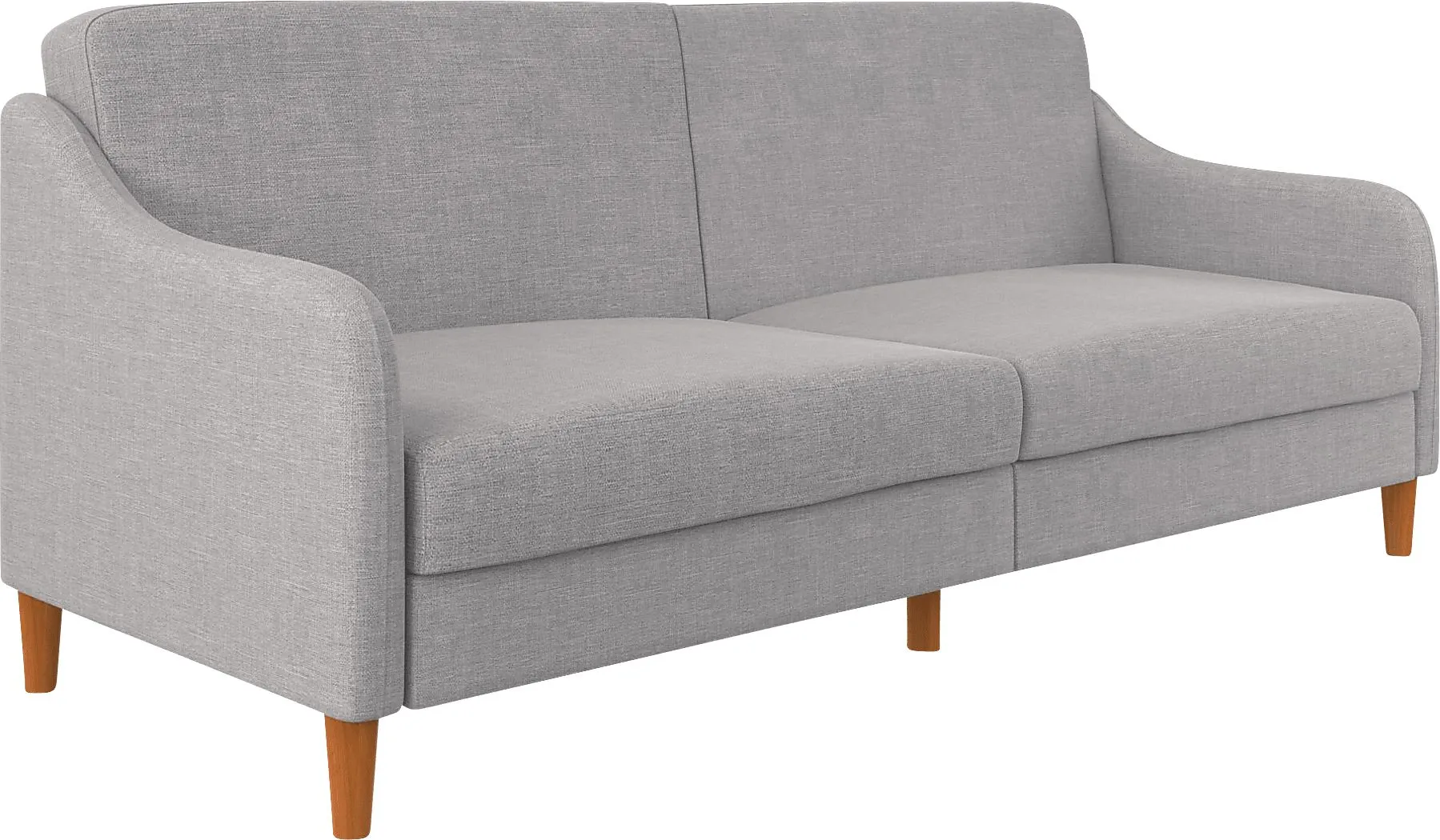 Chinauld II Light Gray Futon