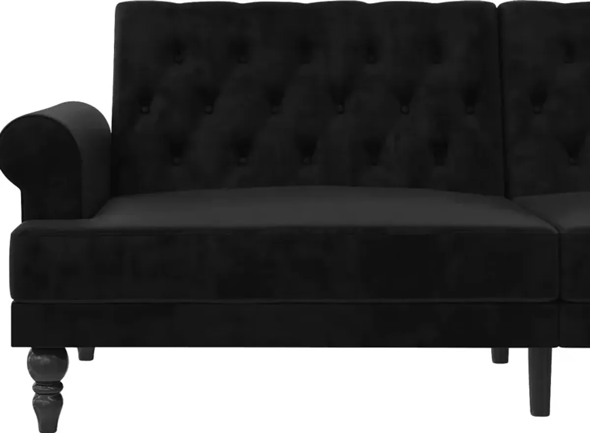 Curritock Black Futon