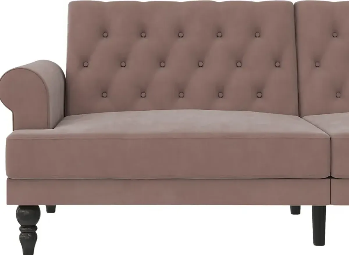 Curritock Blush Futon