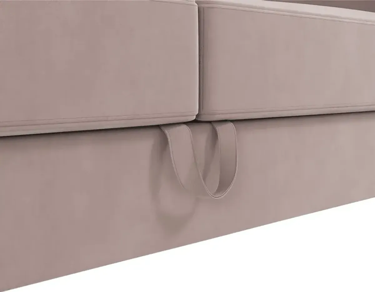 Diechman Blush Futon with Storage