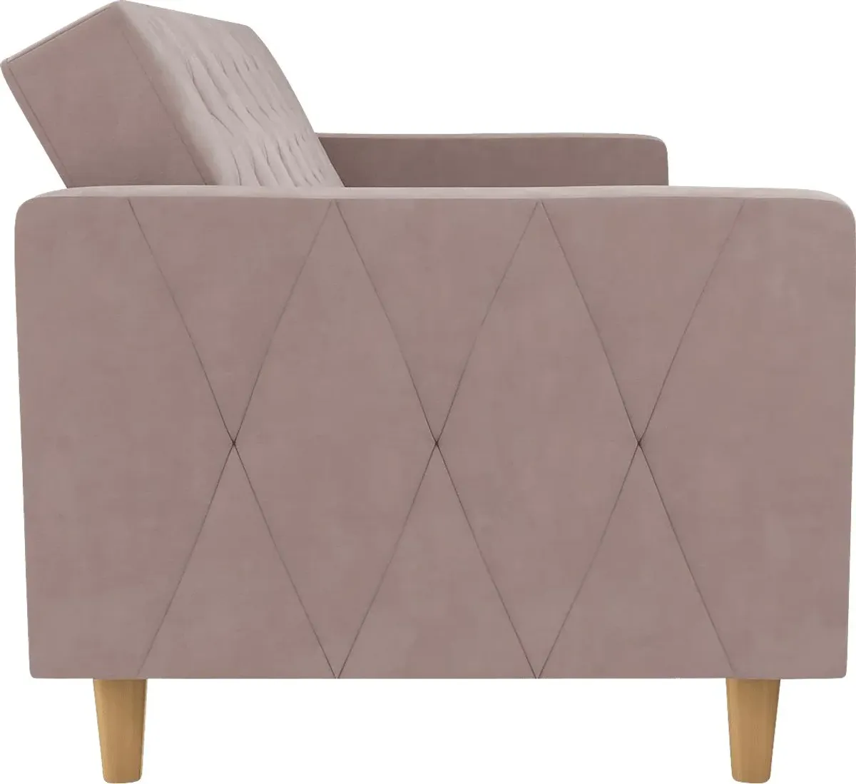 Diechman Blush Futon with Storage