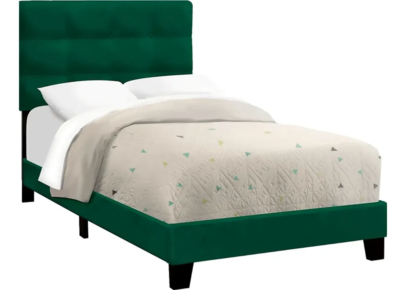 Troland Green Twin Bed