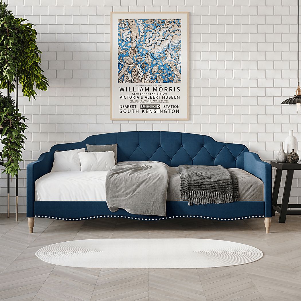 Iroby Blue Twin Daybed