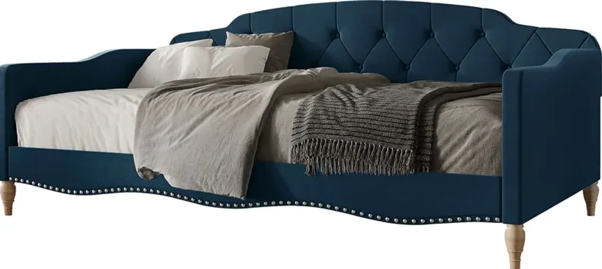 Iroby Blue Twin Daybed