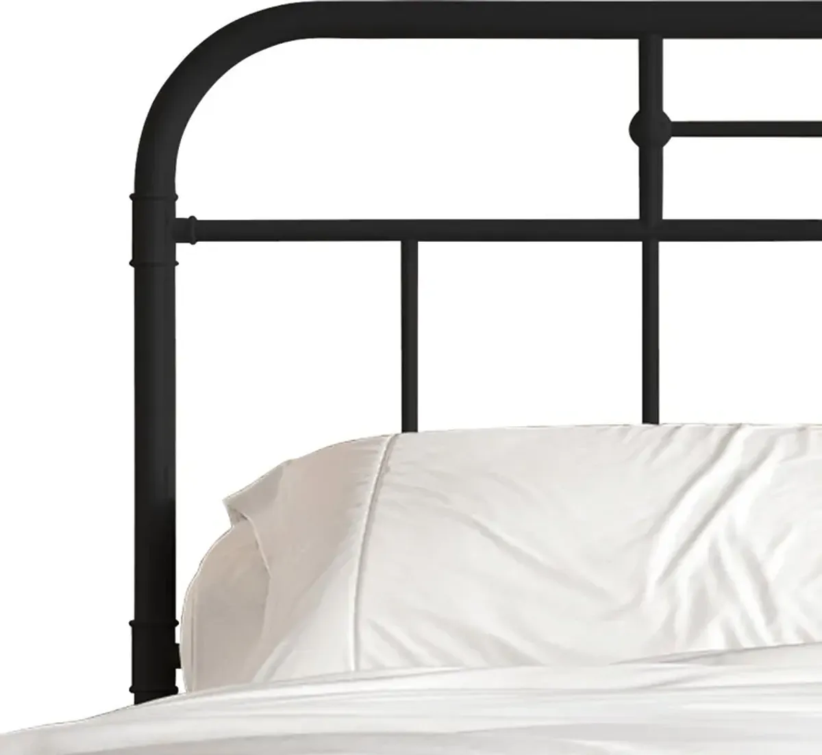 Oceanwell Black Twin Bed