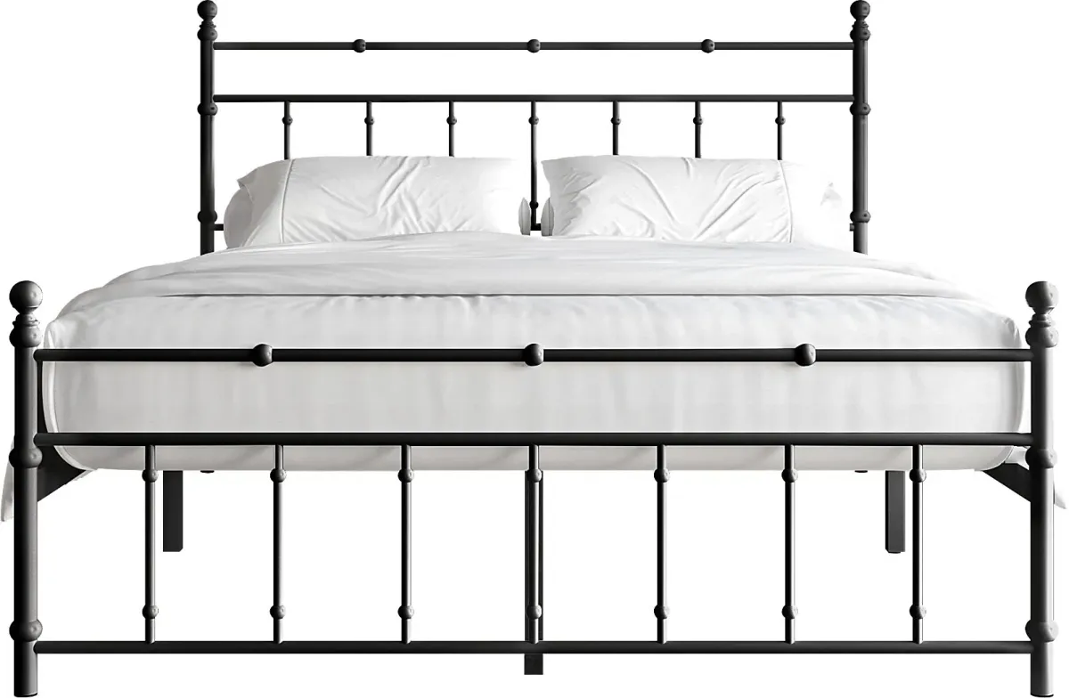 Griffincast Black Twin Bed