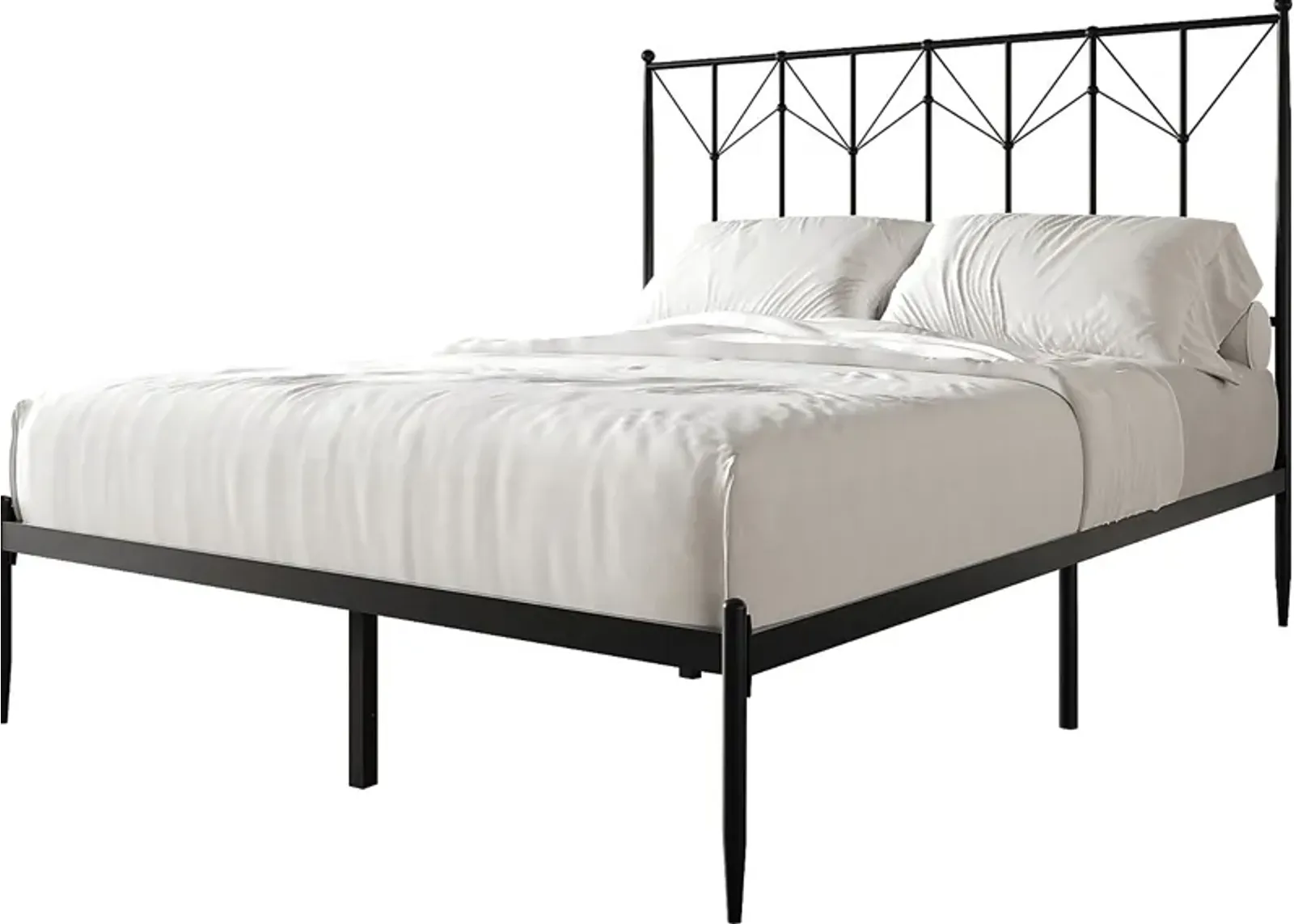 Yewair Black Twin Bed