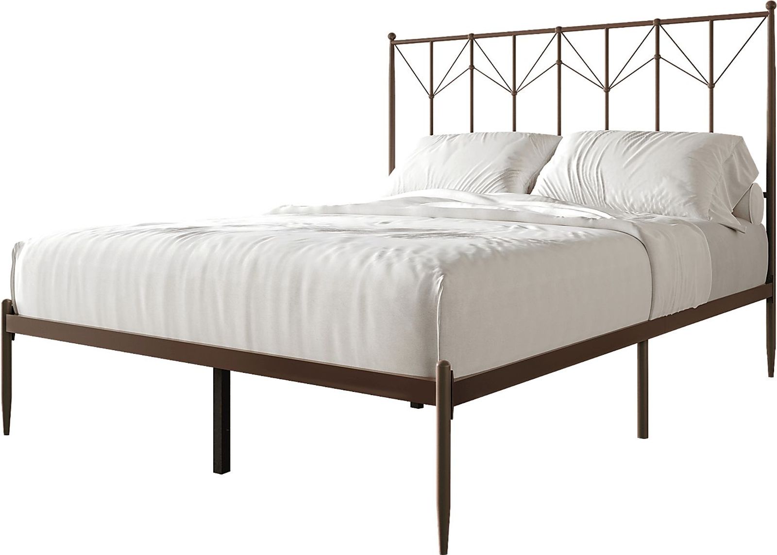 Yewair Brown Twin Bed