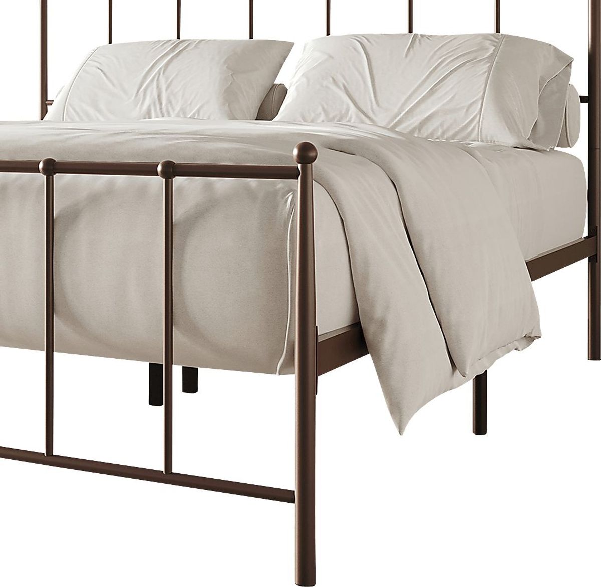 Pixelfly Brown Twin Bed