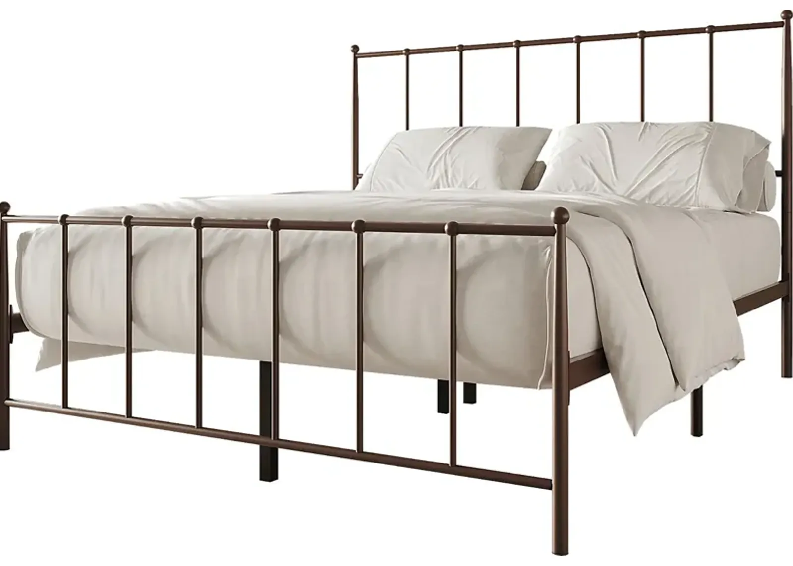 Pixelfly Brown Twin Bed