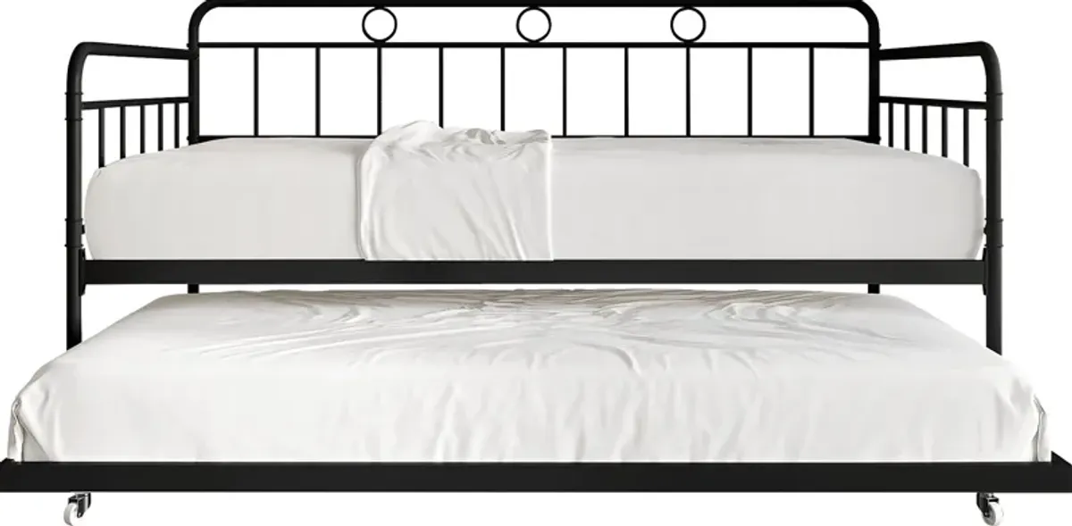 Blossomotors Black Daybed