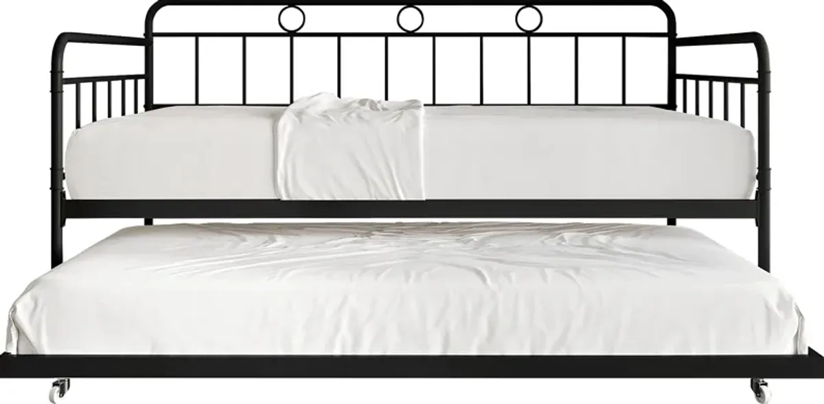 Blossomotors Black Daybed