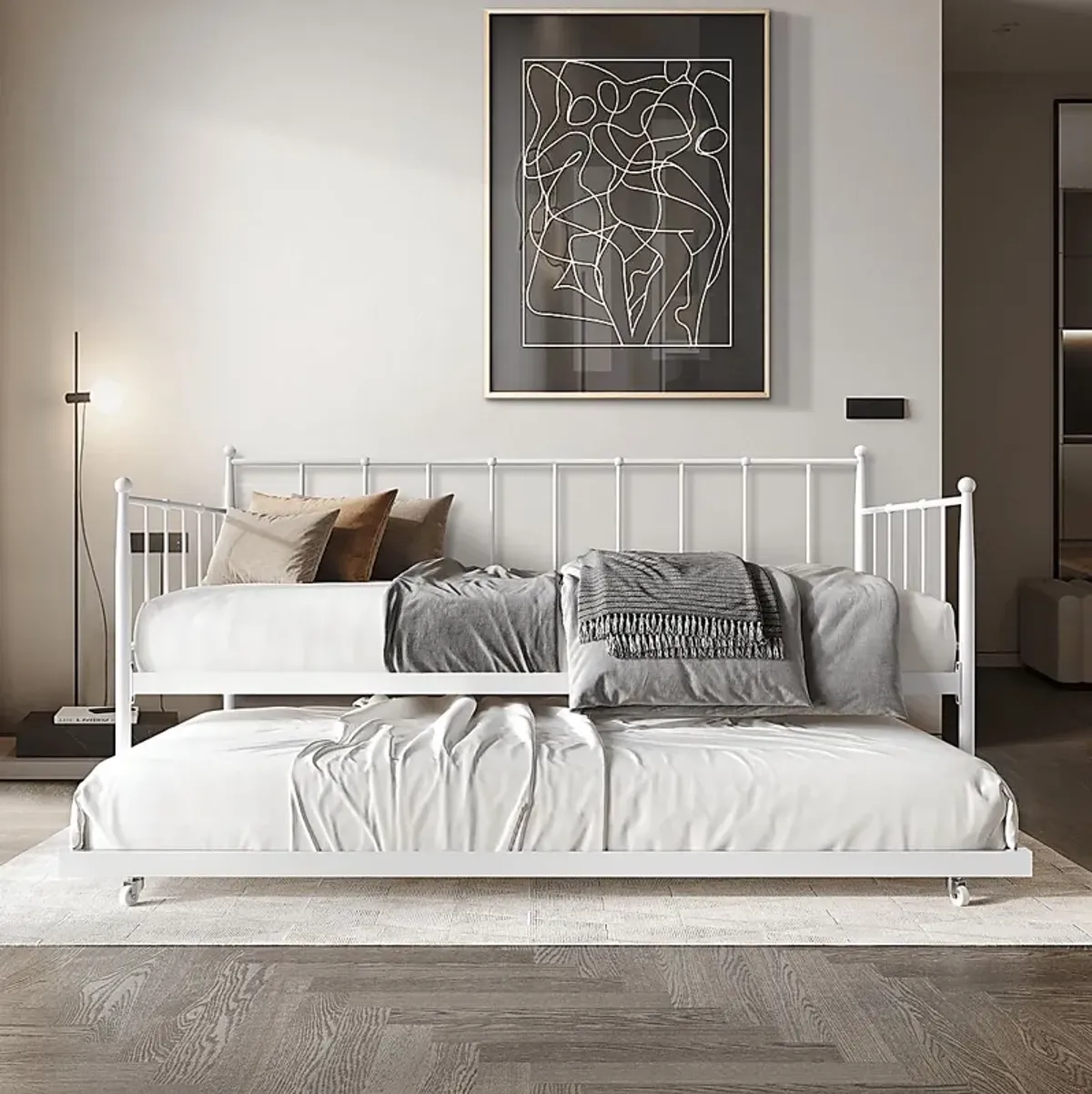 Saturnetworks White Daybed