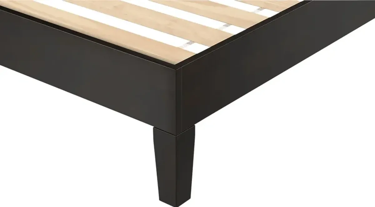 Bonariden Black Twin Platform Bed