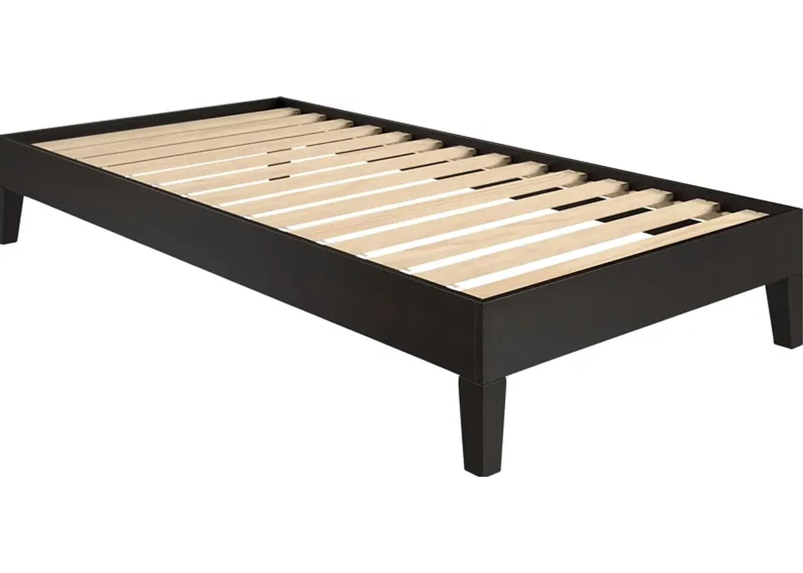 Bonariden Black Twin Platform Bed