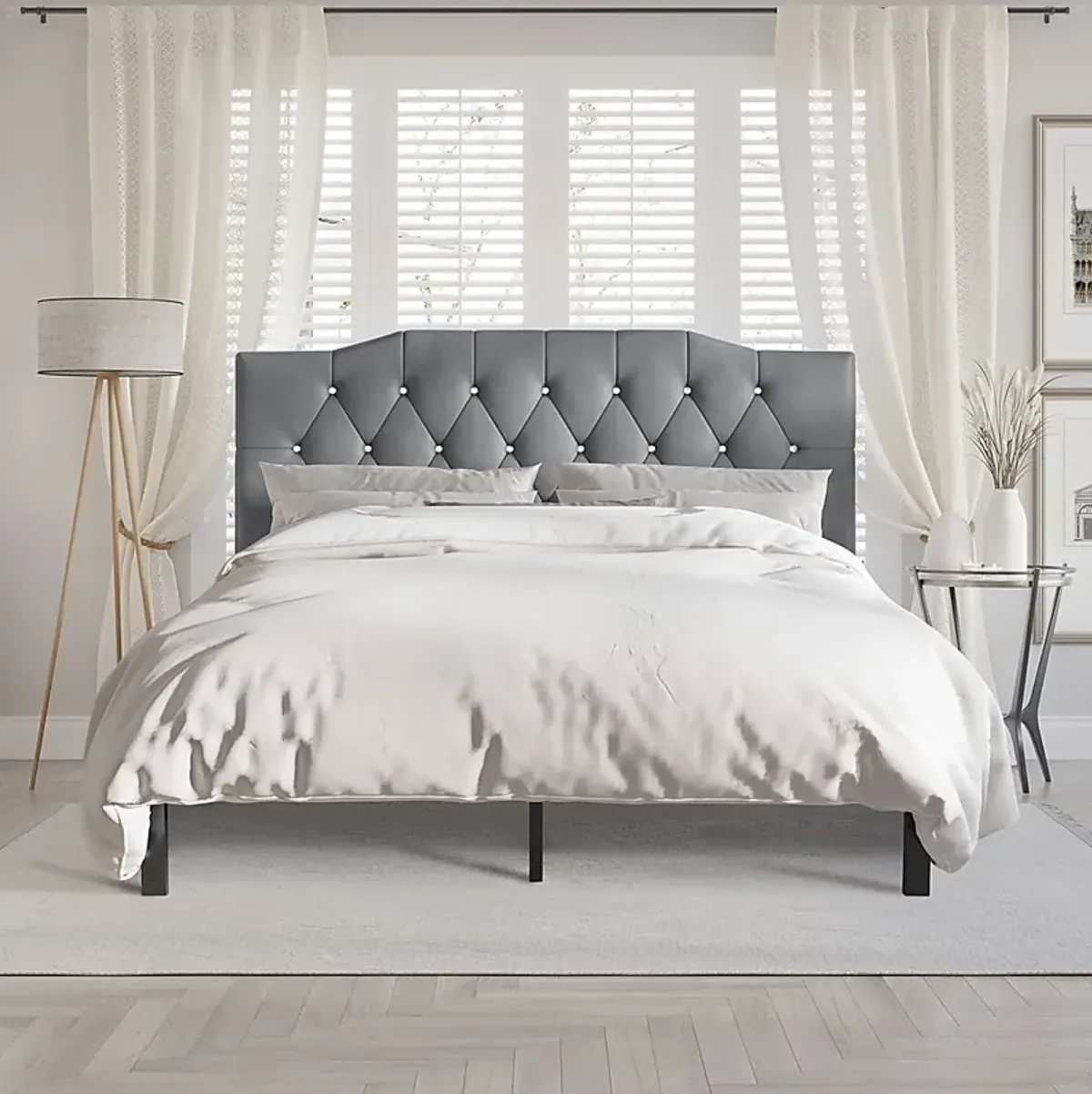 Leveson Gray Twin Bed