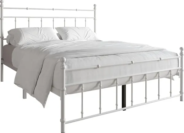 Griffincast White Full Bed