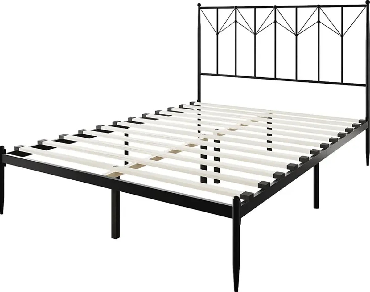 Yewair Black Full Bed