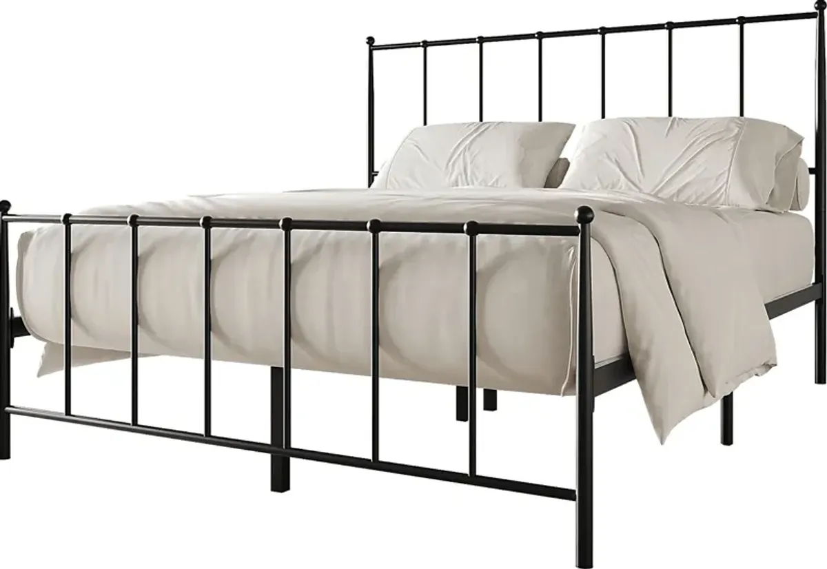 Pixelfly Black Full Bed