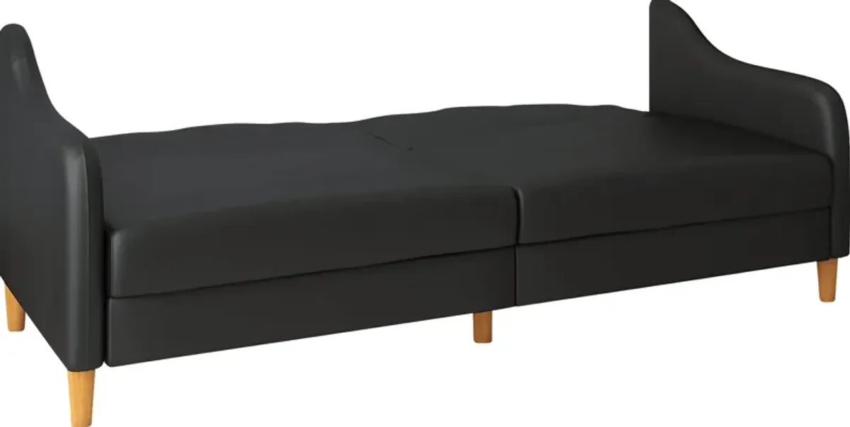 Chinauld I Black Futon