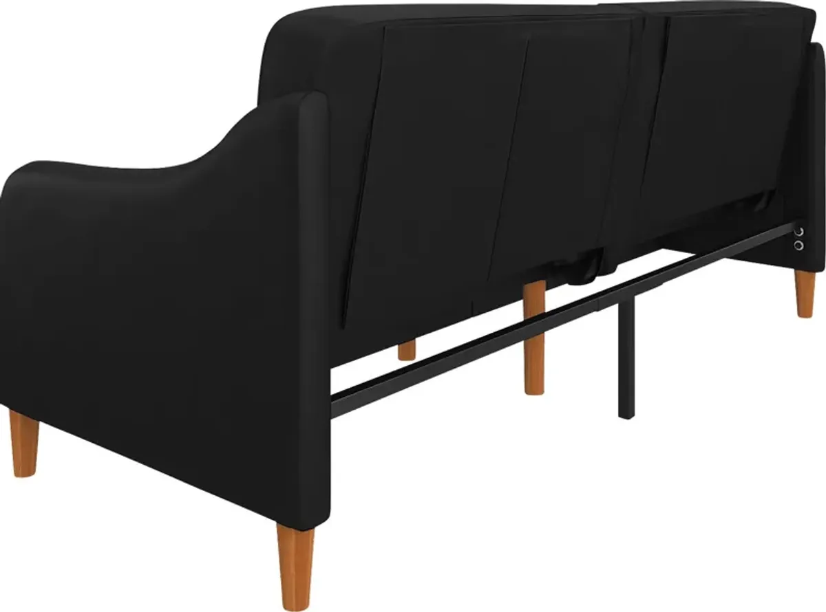 Chinauld I Black Futon