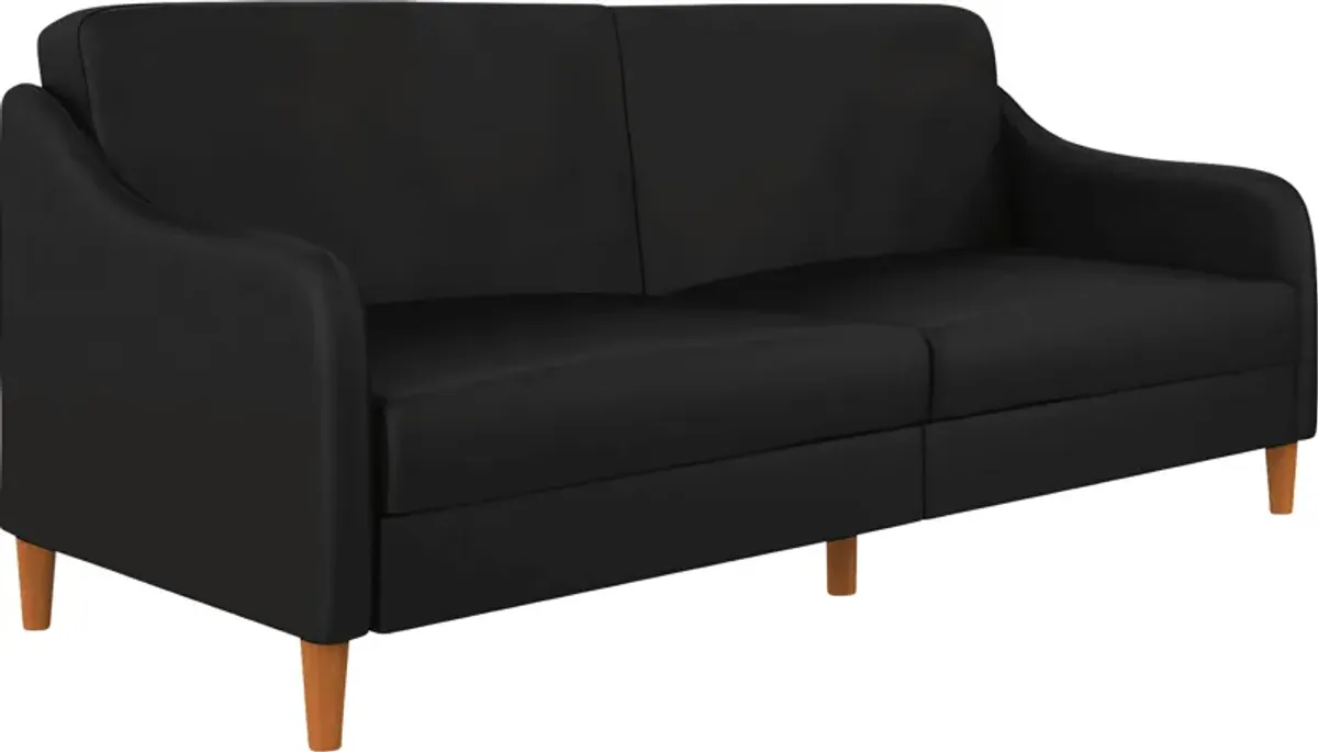 Chinauld I Black Futon